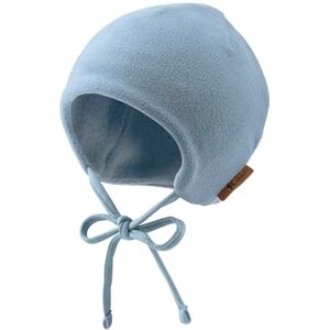 Sterntaler Beanie aus Microfleece Unisex Baby und Kinder Mütze mit angeschnittenen Ohrenklappen und Bindeband gefüttert mit Baumwollfleece blau, 43 Sterntaler Beanie aus Microfleece Unisex Baby und Kinder Mütze mit angeschnittenen Ohrenklappen und Bindeband gefüttert mit Baumwollfleece blau, 43