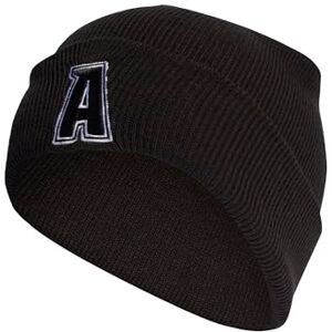 Adidas Unisex 2-Color Logo Beanie, Black/White, XXS Adidas Unisex 2-Color Logo Beanie, Black/White, XXS