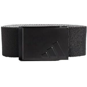 Adidas Men's REVERSIBLE WEBBING BELT, Black/Grey Two, One Size Adidas Men's REVERSIBLE WEBBING BELT, Black/Grey Two, One Size