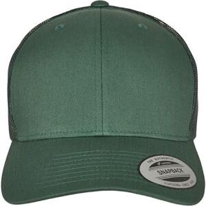 Flexfit Unisex Retro Trucker Cap, Klassische Trucker Cap mit Mesh-Rückseite, one Size, Evergreen Flexfit Unisex Retro Trucker Cap, Klassische Trucker Cap mit Mesh-Rückseite, one Size, Evergreen