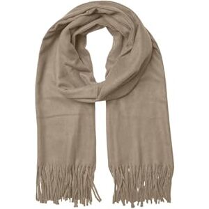 PIECES Damen Pcjira Scarf Noos Schal, Silver Mink, Einheitsgröße PIECES Damen Pcjira Scarf Noos Schal, Silver Mink, Einheitsgröße