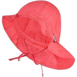 Sterntaler Sonnenhut Mädchen Sommerhut UV-Schutz 50+ Mütze mit breiter Krempe und Größenregulierung Nackenschutz Bindebänder Baby Kinder Kopfbedeckung aus Popeline (Bio) Koralle, Größe 51 Sterntaler Sonnenhut Mädchen Sommerhut UV-Schutz 50+ Mütze mit breiter Krempe und Größenregulierung Nackenschutz Bindebänder Baby Kinder Kopfbedeckung aus Popeline (Bio) Koralle, Größe 51