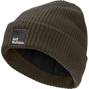 Jack Wolfskin Unisex Pergamon Beanie-Mütze, Obsidian Moss, L EU Jack Wolfskin Unisex Pergamon Beanie-Mütze, Obsidian Moss, L EU