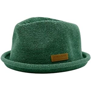 CHILLOUTS Tocoa Hat Pork Pie Hut Herren/Damen, 100% Polyester, Unisex Sommer Trendhut, Crushable, Adjustable, grün, L-XL CHILLOUTS Tocoa Hat Pork Pie Hut Herren/Damen, 100% Polyester, Unisex Sommer Trendhut, Crushable, Adjustable, grün, L-XL