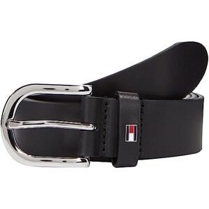 Tommy Hilfiger Damen Gürtel New Danny Belt Ledergürtel, Schwarz (Masters Black), 95 cm Tommy Hilfiger Damen Gürtel New Danny Belt Ledergürtel, Schwarz (Masters Black), 95 cm