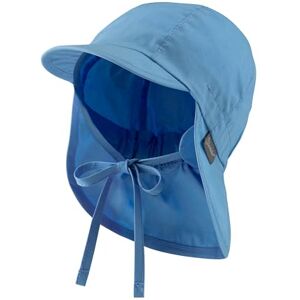 Sterntaler Schirmmütze Nacken Basic Unisex Baby- und Kinder Mütze mit Nackenschutz UV-Schutz 50+ Hut aus Popeline (Bio) leichte Sommer Kopfbedeckung mit Gummiband samtblau, Größe 51 Sterntaler Schirmmütze Nacken Basic Unisex Baby- und Kinder Mütze mit Nackenschutz UV-Schutz 50+ Hut aus Popeline (Bio) leichte Sommer Kopfbedeckung mit Gummiband samtblau, Größe 51