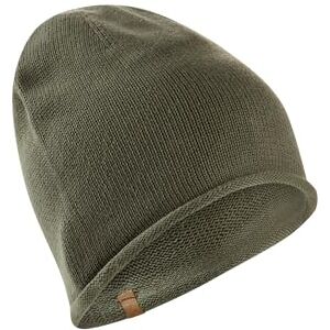 camel active Damen Beanie aus Reiner Baumwolle Graugrün, Womenswear-OS camel active Damen Beanie aus Reiner Baumwolle Graugrün, Womenswear-OS