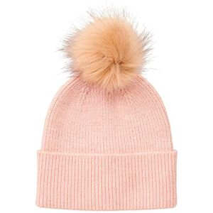 PIECES Damen Pcbina Wool Hood W. Fold Up Noos Bc, Rose Cloud, Einheitsgröße PIECES Damen Pcbina Wool Hood W. Fold Up Noos Bc, Rose Cloud, Einheitsgröße