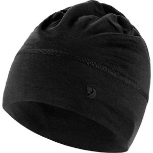 Fjällräven Unisex Abisko Lite Wool Mütze, Black, One Size Fjällräven Unisex Abisko Lite Wool Mütze, Black, One Size