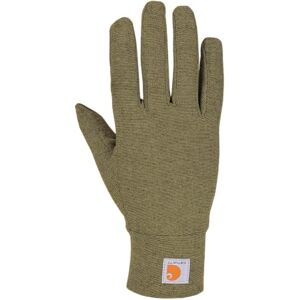 Carhartt Herren Heavyweight Force Liner Glove Handschuhe für kaltes Wetter, Oliv (Burnt Olive), meliert, Large Carhartt Herren Heavyweight Force Liner Glove Handschuhe für kaltes Wetter, Oliv (Burnt Olive), meliert, Large