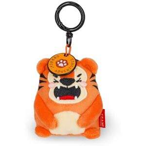 LEGAMI Schlüsselanhänger Super Soft! Tiger Motiv, Plüsch-Schlüsselanhänger, Anhänger mit eingravierter Botschaft und Karabinerhaken aus Zink, 7x11 cm LEGAMI Schlüsselanhänger Super Soft! Tiger Motiv, Plüsch-Schlüsselanhänger, Anhänger mit eingravierter Botschaft und Karabinerhaken aus Zink, 7x11 cm