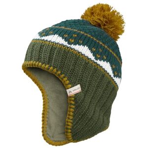 VAUDE Kinder Bommelmütze Kids Knitted Cap IV, warm mit weichem Innenfleece, mit verlängertem Ohrenschutz, deep Pond, M VAUDE Kinder Bommelmütze Kids Knitted Cap IV, warm mit weichem Innenfleece, mit verlängertem Ohrenschutz, deep Pond, M