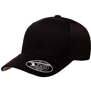 Flexfit Herren 110 Netzgewebe Trucker-Mütze, Schwarz, Einheitsgröße Flexfit Herren 110 Netzgewebe Trucker-Mütze, Schwarz, Einheitsgröße