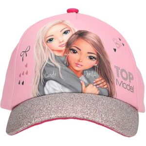 Depesche 13512 TOPModel My BFF Bedruckte Cap in Rosa, mit Model Motiv und viel Glitzer, Kinder-Mütze mit Größenverstellung Depesche 13512 TOPModel My BFF Bedruckte Cap in Rosa, mit Model Motiv und viel Glitzer, Kinder-Mütze mit Größenverstellung