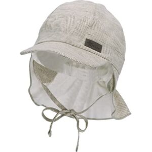 Sterntaler Baby Jungen Schirmmütze Baby Schirmmützen Nackenschutz mit Ringel Schirmmütze Baby, Baby Mützen aus Baumwolle dunkelgrün, 45 Sterntaler Baby Jungen Schirmmütze Baby Schirmmützen Nackenschutz mit Ringel Schirmmütze Baby, Baby Mützen aus Baumwolle dunkelgrün, 45