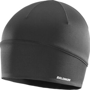 Salomon ACTIVE BEANIE, Lightweight Running Cap Unisex, Hiking, Trail Running, Outdoor Sports, Deep Black, one size fits all Salomon ACTIVE BEANIE, Lightweight Running Cap Unisex, Hiking, Trail Running, Outdoor Sports, Deep Black, one size fits all