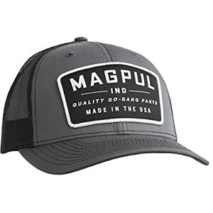 Magpul Standard Trucker Hat Snapback Baseball Cap Go Bang Charcoal/Black, One Size Magpul Standard Trucker Hat Snapback Baseball Cap Go Bang Charcoal/Black, One Size