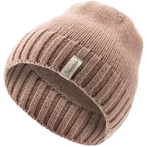 Sterntaler Strickmütze Lambswool Unisex Beanie mit Abschlußbund in modischem Rippenstrick Kinder Mütze aus weicher Lammwolle Wintermütze lichtbraun, 51 Sterntaler Strickmütze Lambswool Unisex Beanie mit Abschlußbund in modischem Rippenstrick Kinder Mütze aus weicher Lammwolle Wintermütze lichtbraun, 51