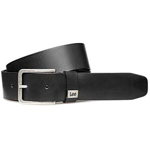Lee Herren SMALL Logo Belt Gürtel, Schwarz (Black 01), 90 Lee Herren SMALL Logo Belt Gürtel, Schwarz (Black 01), 90