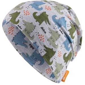 Sterntaler Beanie Krokodil Modische Babymütze Bedruckt mit Krokodilen Jungen Beanie Mütze aus weichem Stoff Baby und Kinder Übergangsmütze, Silber, Größe 51 Sterntaler Beanie Krokodil Modische Babymütze Bedruckt mit Krokodilen Jungen Beanie Mütze aus weichem Stoff Baby und Kinder Übergangsmütze, Silber, Größe 51