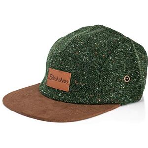 Blackskies ® Obsidian 5-Panel Cap Herren Damen Skater Basecap Wildleder Unisex Baseball Mütze Wolle Schirm Grün-Braun Blackskies ® Obsidian 5-Panel Cap Herren Damen Skater Basecap Wildleder Unisex Baseball Mütze Wolle Schirm Grün-Braun