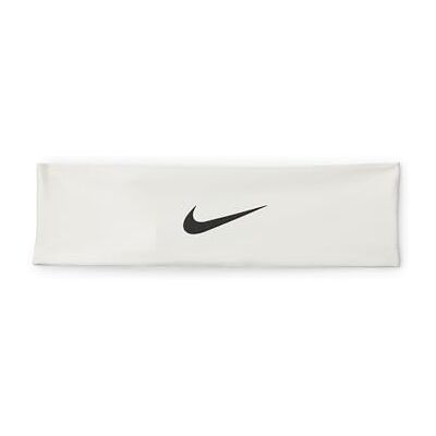 NIKE Herren Dri-Fit Fury Classic Headband Stirnband Running Fitness Training Sport Haarband schweißableitend, White/Black/Black, One Size NIKE Herren Dri-Fit Fury Classic Headband Stirnband Running Fitness Training Sport Haarband schweißableitend, White/Black/Black, One Size