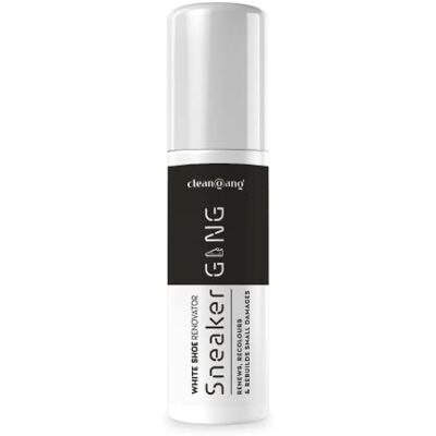 cleangang -Sneaker-Cleaner weiß-Farbreparatur für glatte, genarbte & aufgeraute Oberflächen-Renovierung & Farb-Reaktivierung-für Schuhe, Taschen & Kleidung geeignet-75ml, Mehrfarbig, 563 cleangang -Sneaker-Cleaner weiß-Farbreparatur für glatte, genarbte & aufgeraute Oberflächen-Renovierung & Farb-Reaktivierung-für Schuhe, Taschen & Kleidung geeignet-75ml, Mehrfarbig, 563