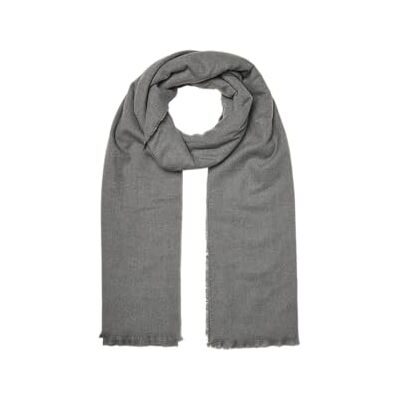 VERO MODA Vmandrea Woven Scarf Noos Schal, Light Grey Melange, ONE Size VERO MODA Vmandrea Woven Scarf Noos Schal, Light Grey Melange, ONE Size