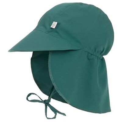 LÄSSIG Baby Kinder Schirmmütze mit UV-Schutz und langem Nackenschutz/Sun Protection Flap Hat Green, 3-6 Monate, Größe: 43/45 LÄSSIG Baby Kinder Schirmmütze mit UV-Schutz und langem Nackenschutz/Sun Protection Flap Hat Green, 3-6 Monate, Größe: 43/45