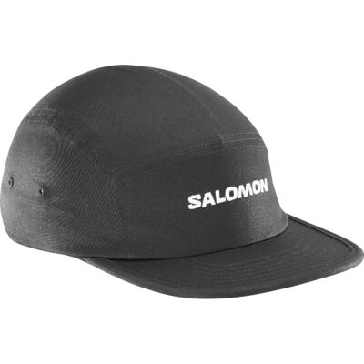 Salomon Logo 5 Panel Cap, Logo Grafik, vielseitiger Alltag, atmungsaktiver weicher Baumwollkomfort, verstellbare Passform Salomon Logo 5 Panel Cap, Logo Grafik, vielseitiger Alltag, atmungsaktiver weicher Baumwollkomfort, verstellbare Passform