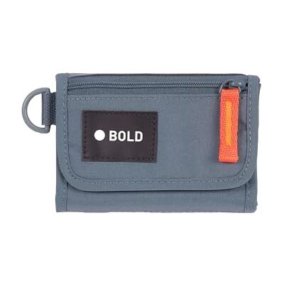 LÄSSIG BOLD Kinder Geldbeutel mit Klettverschluss und transparenten Sichtfenster/School Wallet Bold blue LÄSSIG BOLD Kinder Geldbeutel mit Klettverschluss und transparenten Sichtfenster/School Wallet Bold blue