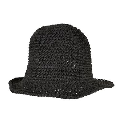 Urban Classics Unisex Braid Bast Bucket Hat, Fischerhut für Damen und Herren, erhältlich in Black, One Size Urban Classics Unisex Braid Bast Bucket Hat, Fischerhut für Damen und Herren, erhältlich in Black, One Size