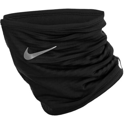 NIKE Therma-Fit Sphere Neckwarmer 5.0 Schlauchschal Halswärmer Winter Running Outdoor Training Sport Schal warm, Black/Silver, One Size NIKE Therma-Fit Sphere Neckwarmer 5.0 Schlauchschal Halswärmer Winter Running Outdoor Training Sport Schal warm, Black/Silver, One Size