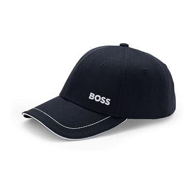 Boss Herren Cap-US-1 Sechs-Bahnen-Cap aus Piqué mit Logo-Stickerei Boss Herren Cap-US-1 Sechs-Bahnen-Cap aus Piqué mit Logo-Stickerei