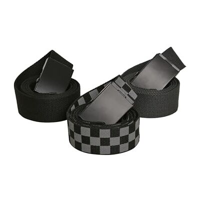 Urban Classics Unisex Belts Trio Urban Classics Unisex Belts Trio