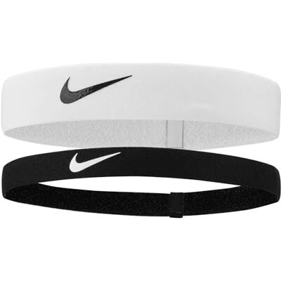 NIKE Herren Flex Headband 2er Pack Stirnbänder Running Fitness Training Sport Haarband Set NIKE Herren Flex Headband 2er Pack Stirnbänder Running Fitness Training Sport Haarband Set
