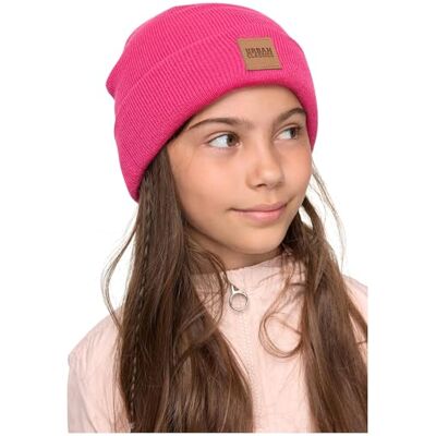 Urban Classics Damen Logopatch Beanie Kids 2-Pack Urban Classics Damen Logopatch Beanie Kids 2-Pack