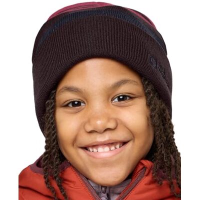 Jack Wolfskin Unisex Kinder Beanie-Mütze Stripy Knit Beanie K Jack Wolfskin Unisex Kinder Beanie-Mütze Stripy Knit Beanie K