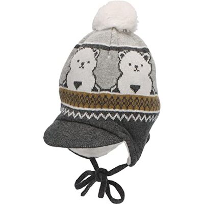 Sterntaler Baby Jungen Mütze Baby Bommelmütze Bär Sterntaler Baby Jungen Mütze Baby Bommelmütze Bär