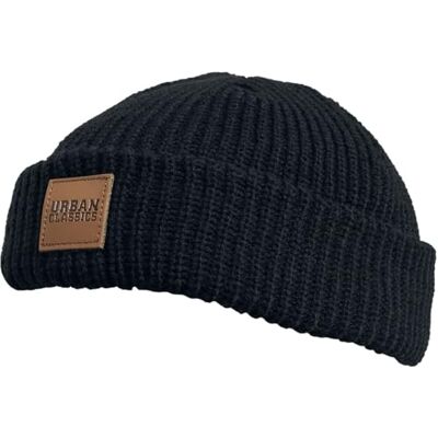 Urban Classics Dogger Beanie Unisex Mütze schwarz Basics, Streetwear Urban Classics Dogger Beanie Unisex Mütze schwarz Basics, Streetwear