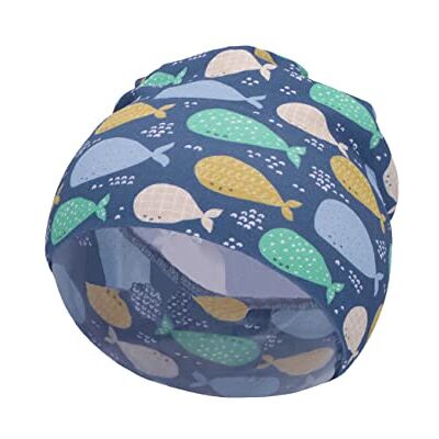 Sterntaler Unisex Kinder Kindermütze Slouch-Beanie Wale Sterntaler Unisex Kinder Kindermütze Slouch-Beanie Wale