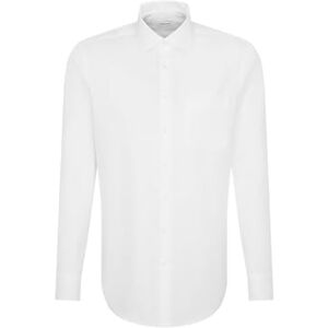 Seidensticker Herren Mens Regular Longsleeve Cotton Businesshemd, Weiß(193650), 42 EU Seidensticker Herren Mens Regular Longsleeve Cotton Businesshemd, Weiß(193650), 42 EU