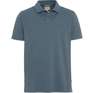 camel active Herren Piqué Poloshirt aus Reiner Baumwolle Blau, Menswear-S camel active Herren Piqué Poloshirt aus Reiner Baumwolle Blau, Menswear-S