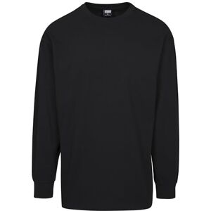 Urban Classics Herren Boxy Heavy Longsleeve Langarmshirt, Schwarz (Black 00007), S Urban Classics Herren Boxy Heavy Longsleeve Langarmshirt, Schwarz (Black 00007), S