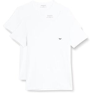 Giorgio Armani MAN 2PACK T-Shirt Crew Neck Regular FIT White L Giorgio Armani MAN 2PACK T-Shirt Crew Neck Regular FIT White L