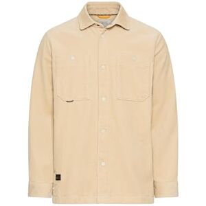 camel active Herren Cord Overshirt mit Druckknöpfen Hafer, Menswear-M camel active Herren Cord Overshirt mit Druckknöpfen Hafer, Menswear-M