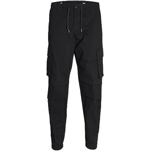 JACK & JONES Herren Cargohose JPSTKANE JJNOAH Cuffed -Relaxed Fit S M L XL XXL, Größe:S, Farbvariante:Black 12242264 JACK & JONES Herren Cargohose JPSTKANE JJNOAH Cuffed -Relaxed Fit S M L XL XXL, Größe:S, Farbvariante:Black 12242264