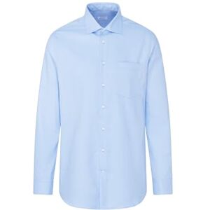 Seidensticker Herren Mens Regular Longsleeve Cotton Shirt, Blau(153690), 40 EU Seidensticker Herren Mens Regular Longsleeve Cotton Shirt, Blau(153690), 40 EU