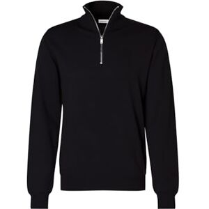 Seidensticker Herren Merino Mit Reissverschluss Pullover, Blau, XL EU Seidensticker Herren Merino Mit Reissverschluss Pullover, Blau, XL EU