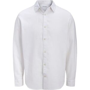 JACK & JONES Jjesummer Linen Blend Shirt L/S Sn JACK & JONES Jjesummer Linen Blend Shirt L/S Sn